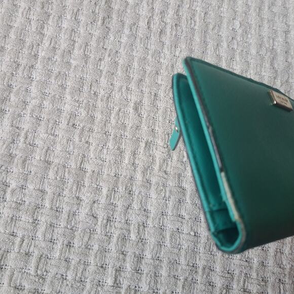 Kate Spade New York Turquoise Leather Wallet - Picture 2 of 10